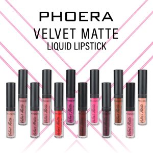 Phoera Velvet Matte Liquid Lipstick
