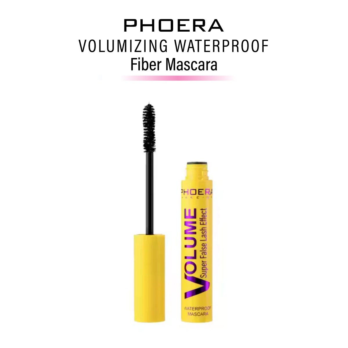 Phoera Volumizing Waterproof Fiber Mascara