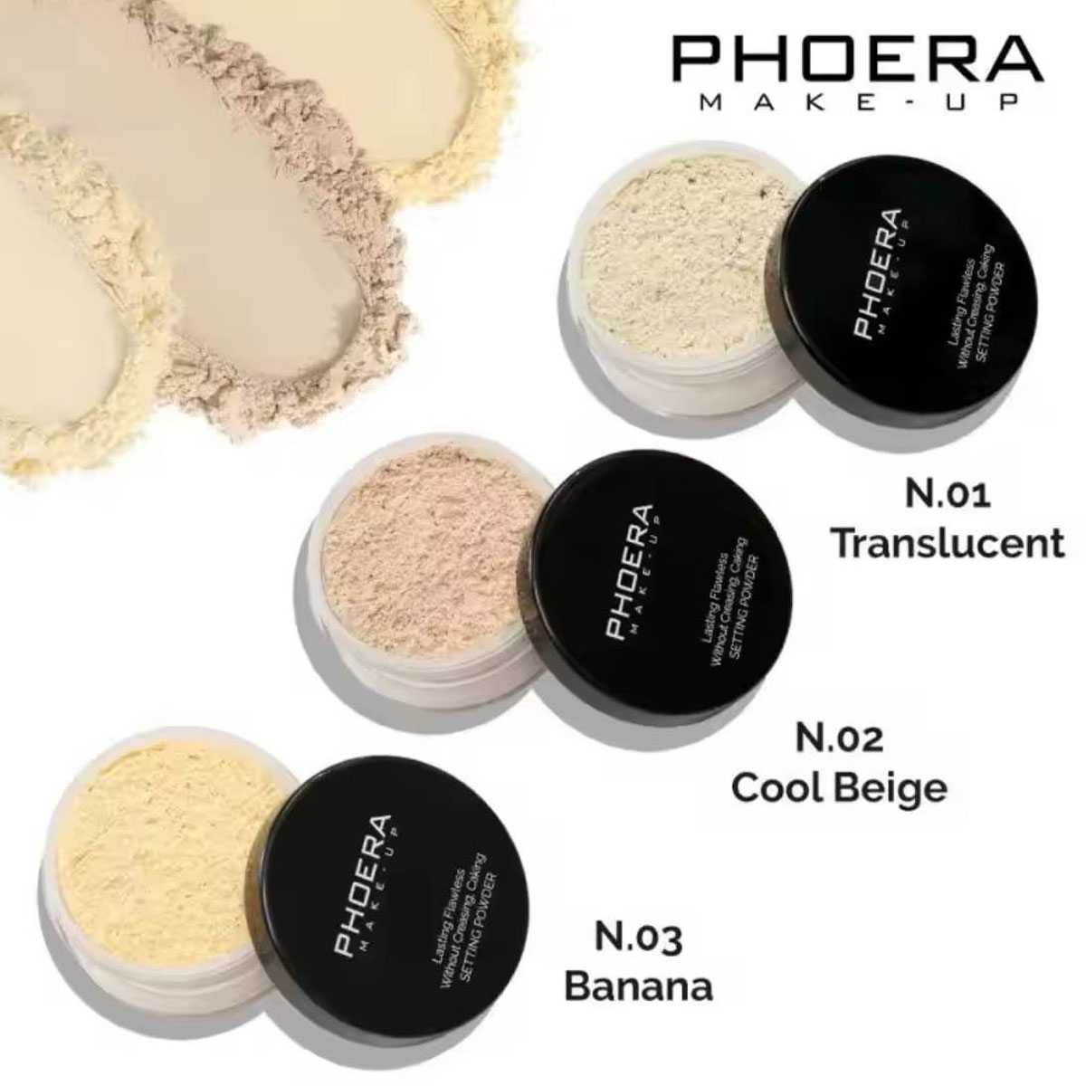 Phoera Lasting Flawless Loose Setting Powder